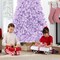 Best Choice Products Artificial Christmas Tree, Premium Unlit Pine Design, Dense Branches w/Easy Assembly - Lavender